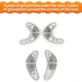 Eye Pods for Under Eyes Bags,10X Eyes Pads Patches,Eye Patches for Machine