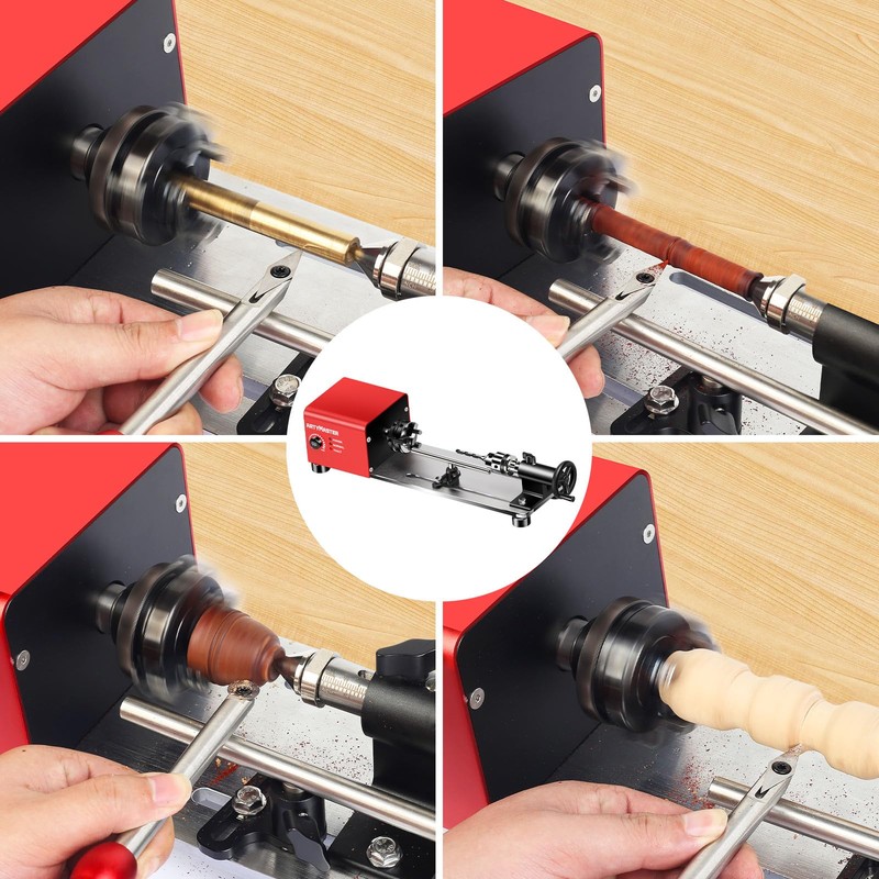 2 inch Mini 3-Jaw Self-center woodworking chuck. M18X1.5mm Thread and