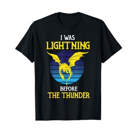 Thunder Dragon Birthday Gifts T-Shirt