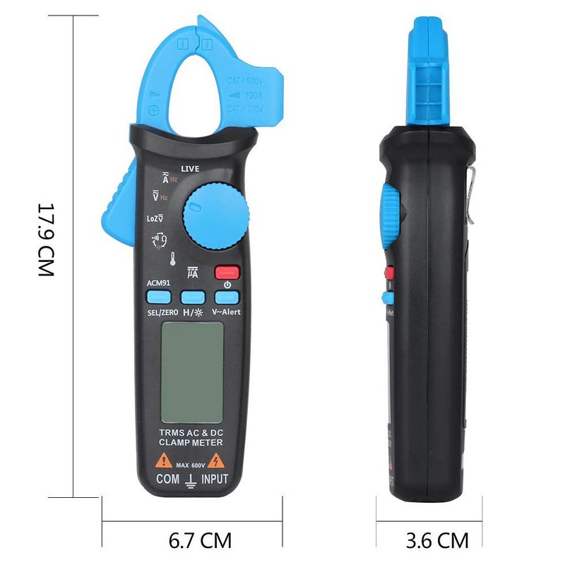 Pinza amperim¨¦trica , ohm¨ªmetro , amper¨ªmetro , automotriz , 6000