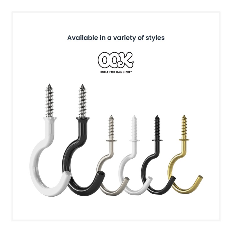 OOK 50357 Mug Hooks, 1-1/4"