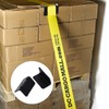 100 Pcs Black Plastic Corner Protectors for Cargo, 2.16 X