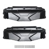 2PCS UTV Windshield Vent Self Install Kit for Hard Coated
