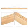 Modern Magnetic Wooden Photo Picture Frame DIY Poster Scroll Prints