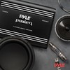 Pyle 2000W 4-Channel Car Stereo Amplifier - Bridgeable MOSFET Power