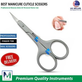 INSTUMAX® Cuticle Nail Scissors Arrow Point Toenail Finger Scissor High Quality Scissors