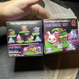 Just Toys Five Nights at Freddy's Security Breach Craftables Series 2 Lot Of 2