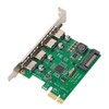 USB3.0 Expansion Card 5Gbps Transmission VIA Chip 4 Ports Enclosed