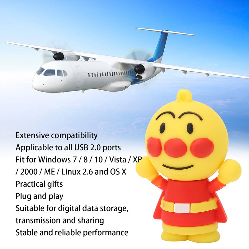 Unique Cartoon Modeling USB 2.0 Flash Drive Music Picture Data