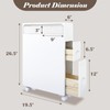 TY ARTS & CULTURE Bathroom Storage Cabinet One-Piece, Bathroom Floor