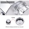 EVIL ENERGY Radiator Coolant Overflow Tank,Coolant Recovery Tank 1L Aluminum