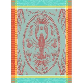 Garnier Thiebaut Maree Basse Lagon Cotton Kitchen Towel