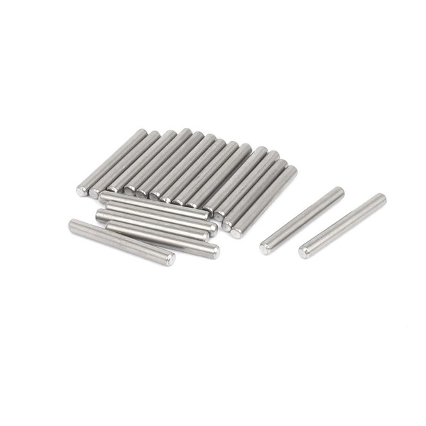 uxcell Knock Pins, 0.1 x 1.0 inches (3 x 25