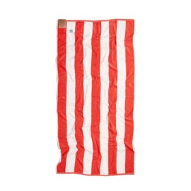 MOMOMUS Beach Towel Cotton - 100% Velour Cabana Stripes, Ultra Absorbent - Beach Towel Large Bath Towel Beach Towel Large Beach Towel for Swimming Pool - Orange, 90 x 180 cm