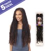 FreeTress Crochet Braids 2X Indie Distressed Loc 26" (5-pack, T30)