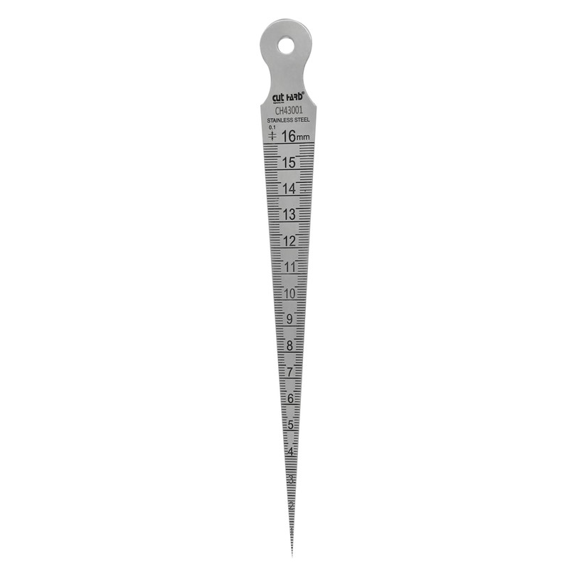CUTHARD Taper Gauge/Bore Gauge - ACF 1-15 mm Stainless Steel