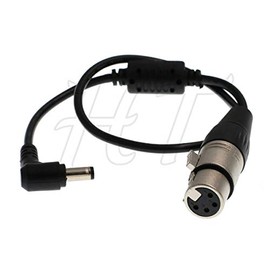 DSLR Monitor XLR 4 Pin Female DC 5.5x2.5mm Barrel Plug Power Cable for Blackmagic Design Studio Camera