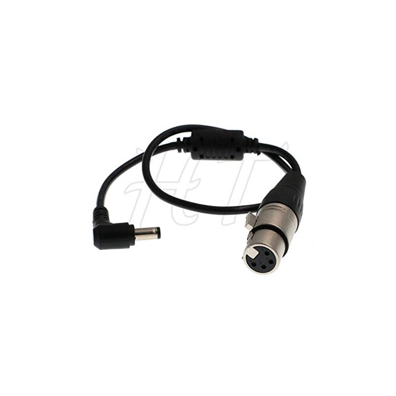 DSLR Monitor XLR 4 Pin Female DC 5.5x2.5mm Barrel Plug