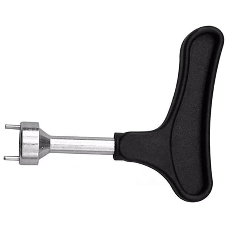 Seadiquiet 1pc Black Golf Shoe Spike Wrench Removal Tool, Plastic