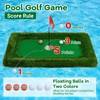 ULTIMATE Floating Golf Green for Pool, Floating Chipping Green Mat