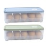 Pack of 2 Egg Box, Egg Container, Fridge Egg Container