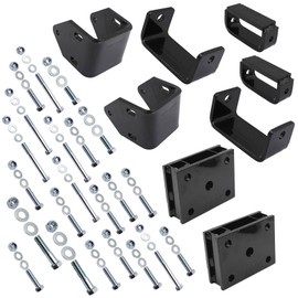 4" Golf Cart Lift Kit For 1994-2001 Ya-ma-ha EZGO TXT/Medalist Gas Models, Front and Rear Block Lift Kit Fits Up to 22” Tires ATV UTV