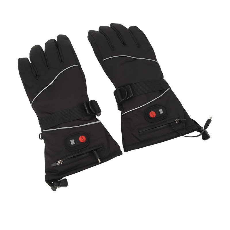 Heating Gloves Electric Touchscreen Heated Gloves Waterproof Windproof Warm Keeping