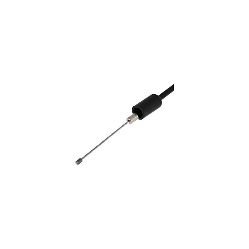 MOTOFLEX Throttle Cable Black Flat Handlebar - MZ TS250, TS250/1