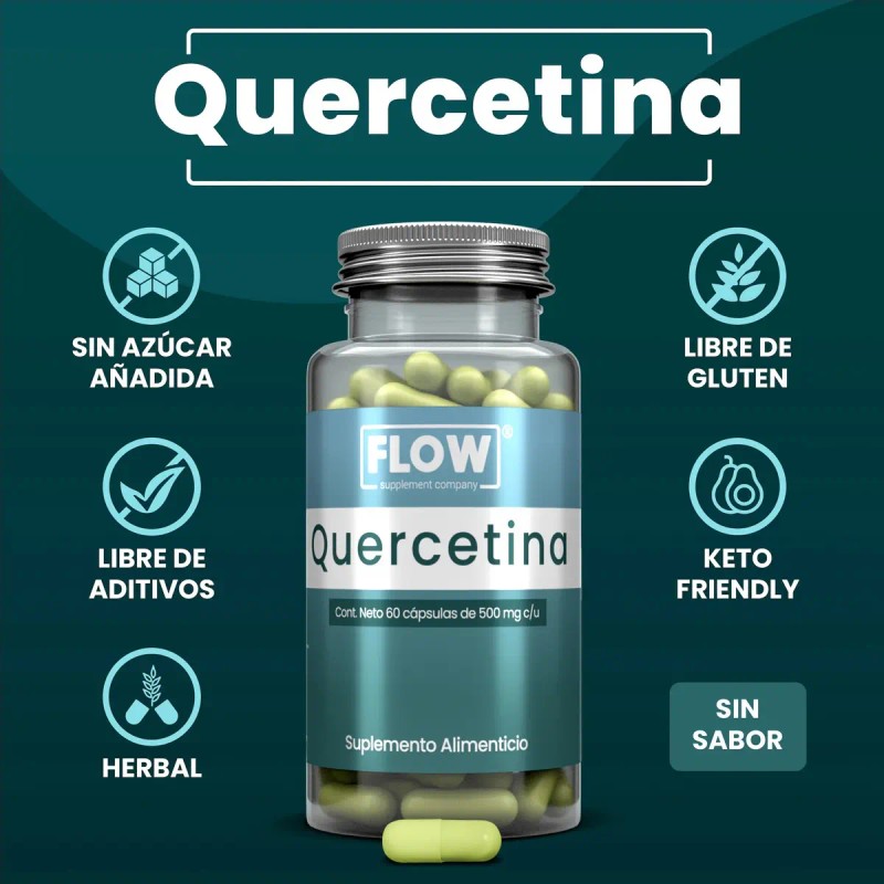 Quercitina Cápsulas Flow