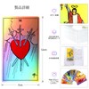 MagicSeer 78 Rainbow Tarot Cards, Holographic Divination Tarot, Beginner Tarot