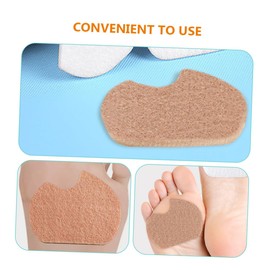 FOMIYES 4sets Ball of Foot Cushions Toe Pads for Shoes Metatarsal Pads Foot Reusable Forefoot 6pairs*4