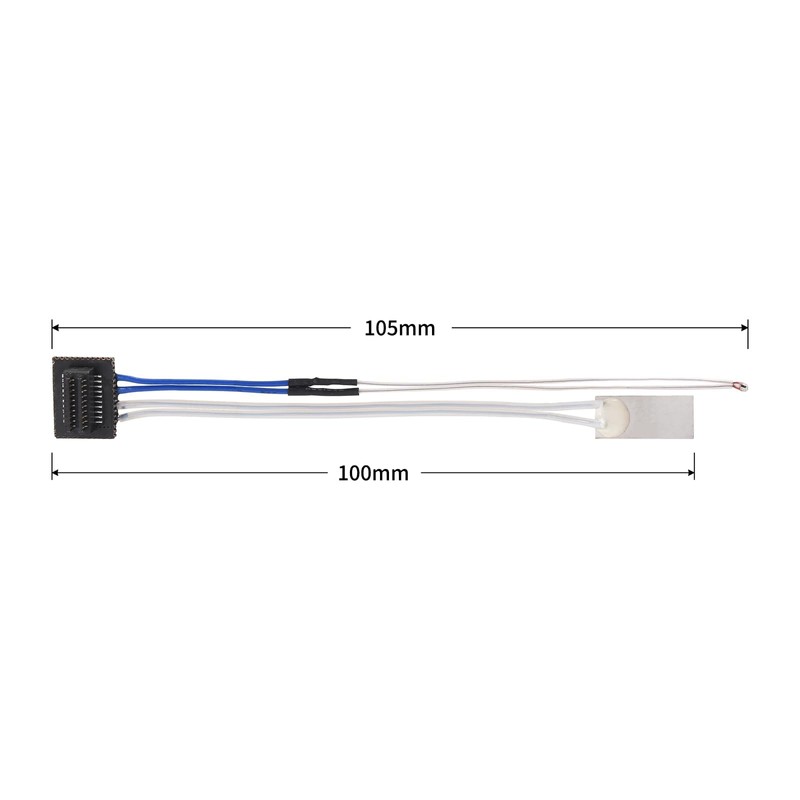 HICTOP Ceramic Heater and Thermistor for Bambu lab P1 Series