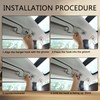 Roof Storage Hooks, ABS Plastic Compact Structure Interior Car Hanger
