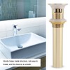 G1-1/4" Brass Bathroom Basin Sink Pop Up Drain Assembly with