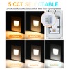 CLOUDY BAY 120V Dimmbale 5 Color LED Indoor Outdoor Step