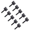 sourcing map M4 x 20 mm Thumb Screw Bolts Nylon