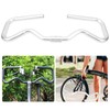 Ultralight Aluminium Alloy Folding Bicycle Bike Conversion P Handlebar 25.4x490mmsilver