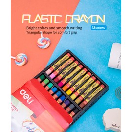 Evans Educational EC210 Deli Oil Pastel, Pack of 18