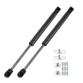 Motoforti Universal Lift Supports Struts Lift Support Shock 12inch/305mm 90lb/400N/400kg Schwarz