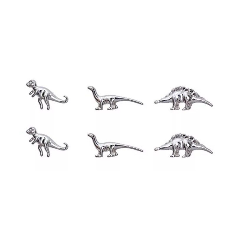 Patry Set De 3 Pares Aretes Dinosaurio