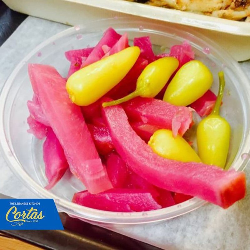 Cortas - Sliced Pickled Turnips, 625g (22oz)