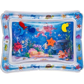 Frummel Water Play Mat Baby - Water Play Mat - Inflatable Play Mat - Water Toy for Babies - Birth Gift - Toy 3 6 9 Months - Octopus Design