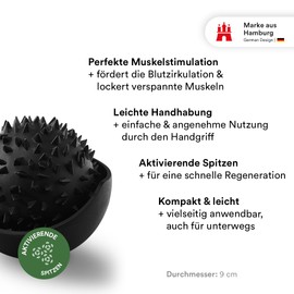 STRYVE Recovery Ball - Hedgehog Ball - Innovative Self-Massage - Promotes Blood Circulation & Muscle Relaxation, 0