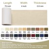 Gheeidau Canvas Repair Tape 4×70 Inch Waterproof Self-Adhesive Fabric Repair