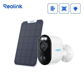 Reolink Argus 3E 2K+ 3MP Outdoor Wi-Fi Battery Powered Security Camera Spotlight