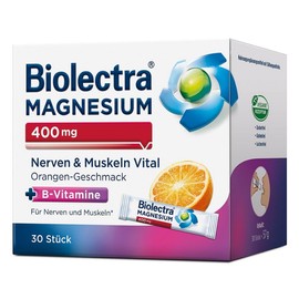 Biolectra Magnesium 400 mg Nerves & Muscles Vital 30 x 1.9 g