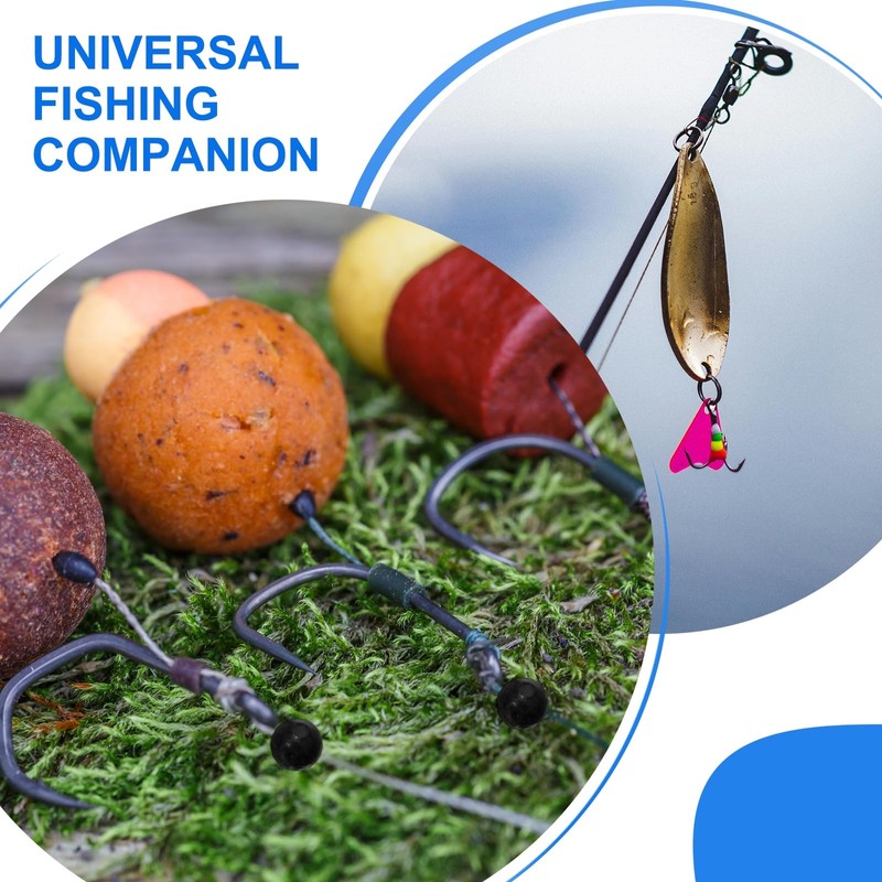 YELARXI Fishing Beads Hard Plastic Fishing Bait Eggs Lure Rigs