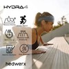 Hedwerx Hydra4, Sweat Diverting, Pro Sport Sweatband Headband, H4 Flatweave