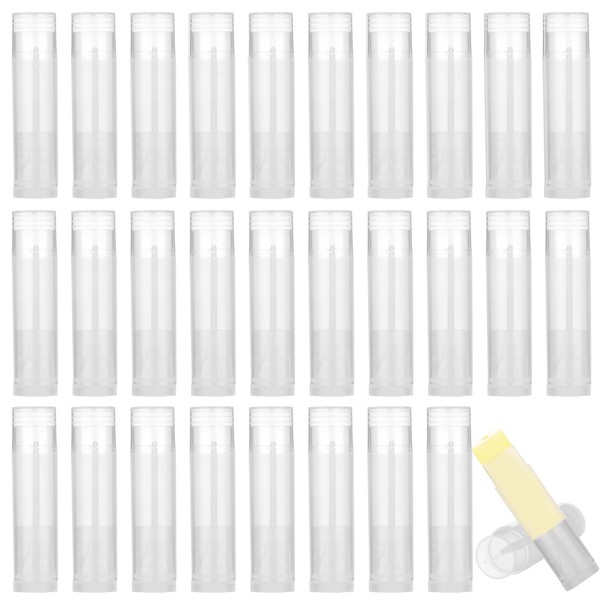 Pack of 30 Empty Lipstick Sleeves for Filling Yourself Lipstick