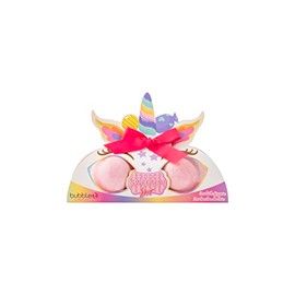 Bubble T Cosmetics, Sweetea Edition, Unicorn Fizzers Set, 2 x 180 g, Festive Gift Collection